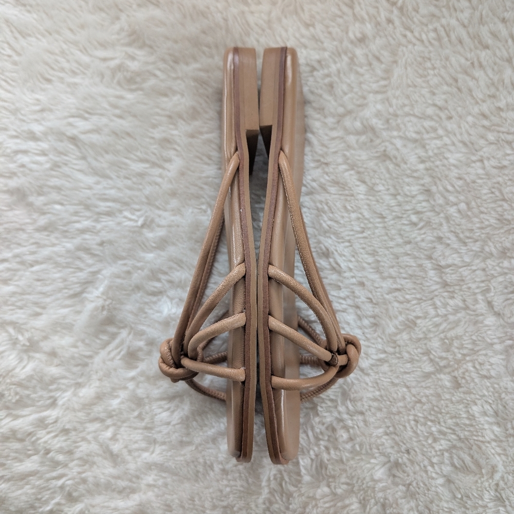 Flattered Yvette Tan Leather Women's Sandals - Picture 4 of 11